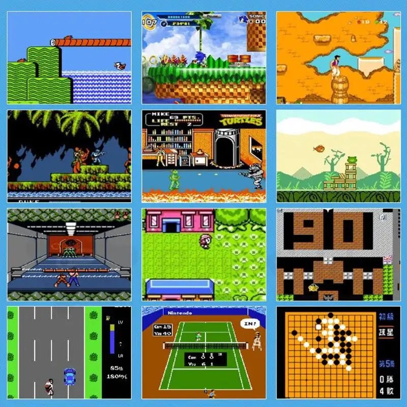 Retro Game Box - Mini Nostalgic Gaming Console