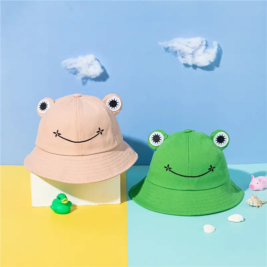 ホッピーハット - こども用かえるの帽子