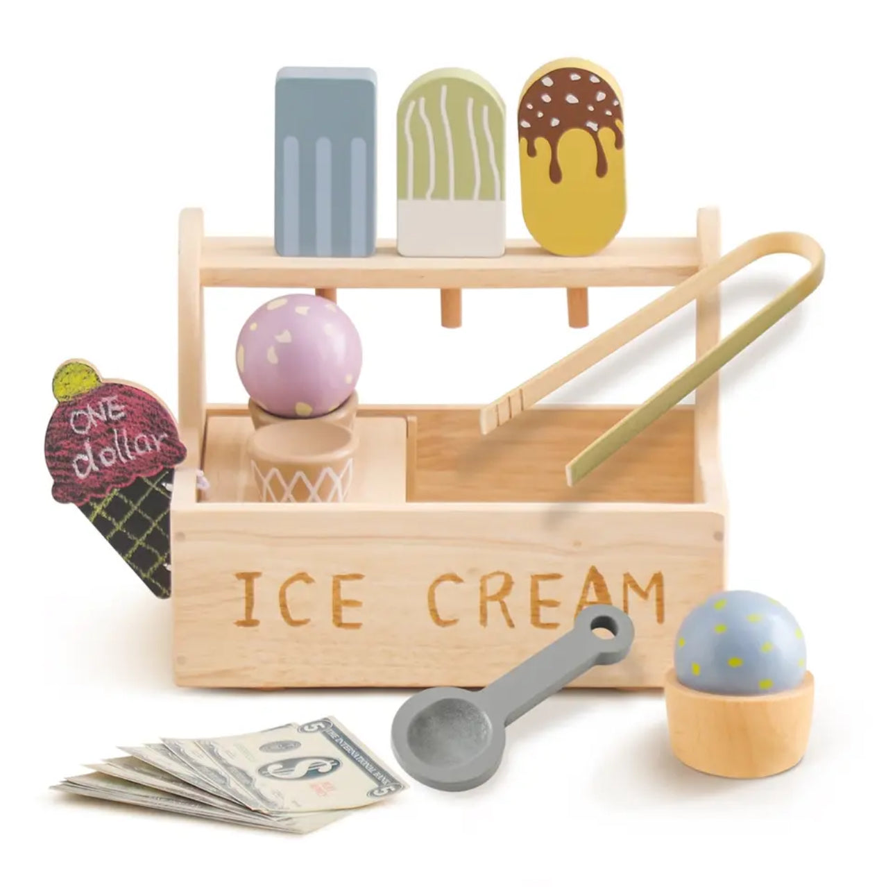 Scoop and Serve - Wooden Ice Cream Shop Kit