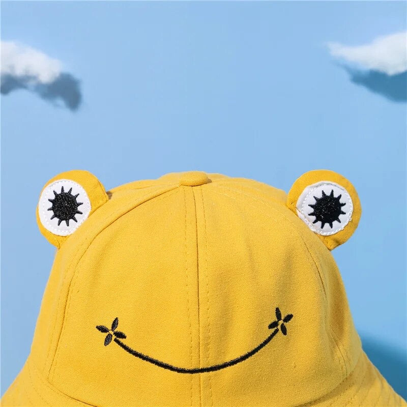 Hoppy Hat - Kids Frog Bucket Hat