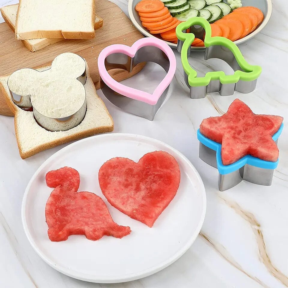 Shaped sandwich cutters discount