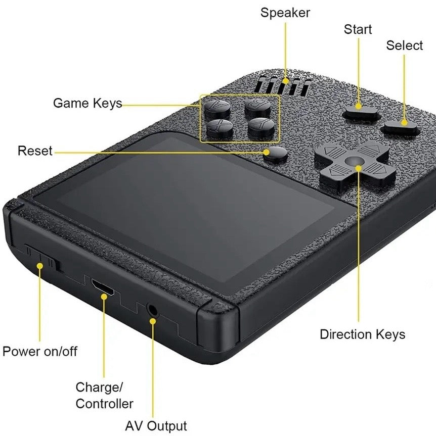 Retro Game Box - Mini Nostalgic Gaming Console