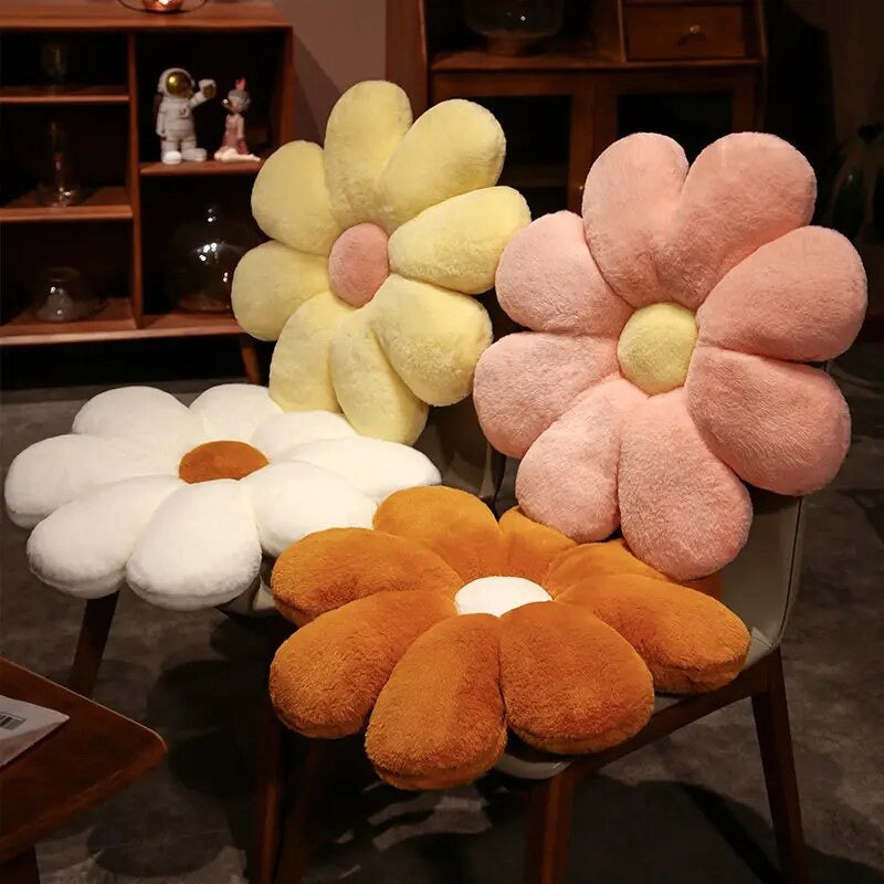 Flower cushions best sale