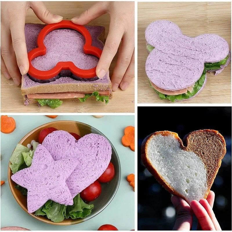 Munch N Crunch - Sandwich and Fruit Shape Cutters (12 Pieces)