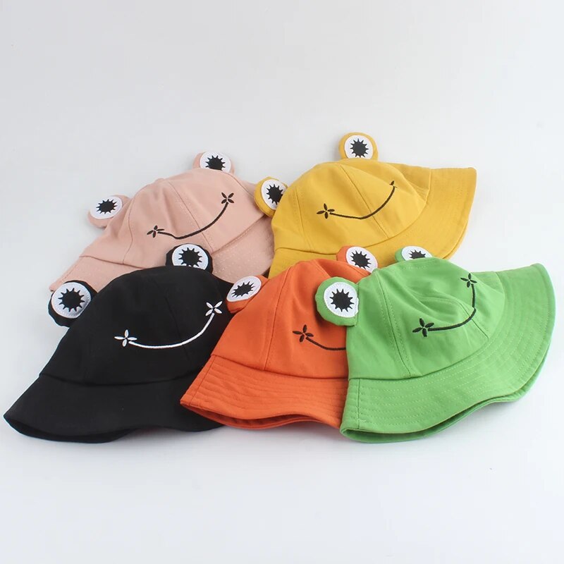 Hoppy Hat - Kids Frog Bucket Hat