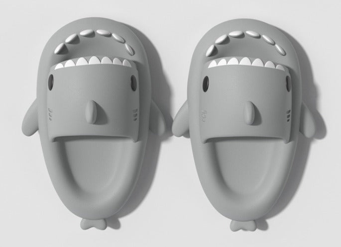 Shark Snugglers - Kids Shark Foam Slippers