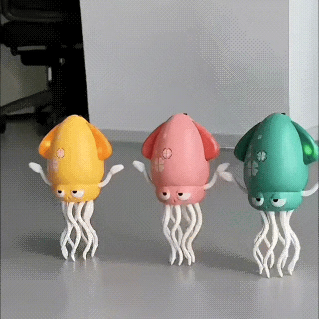 Wiggly Squid - Dancing Light Up Toy