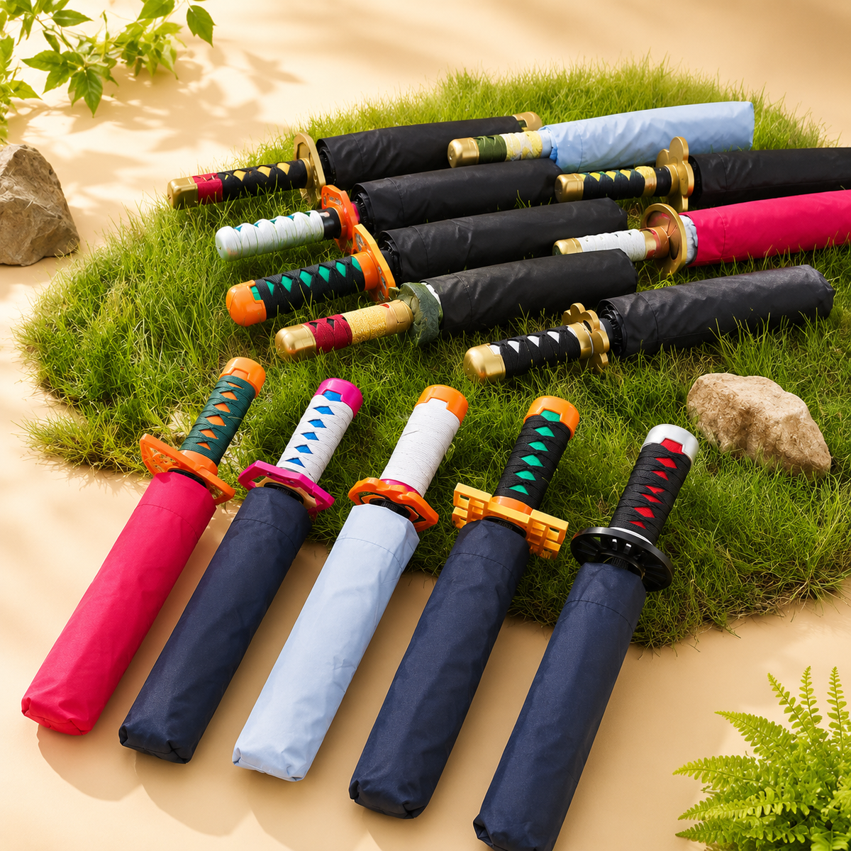 RainNinja - Anime Inspired UV & Rain Umbrella