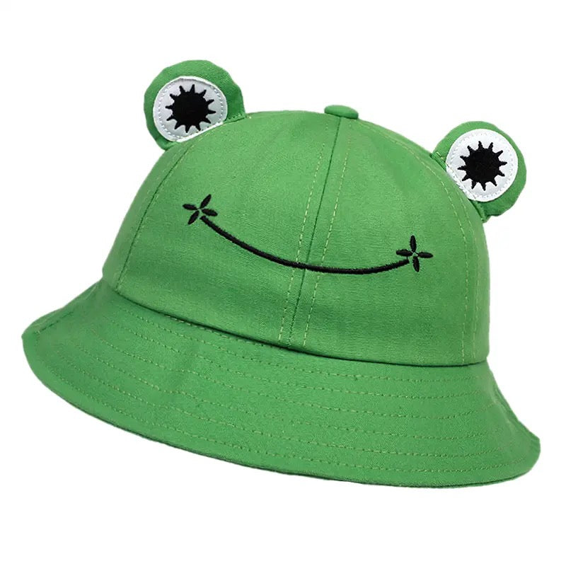 Hoppy Hat - Kids Frog Bucket Hat
