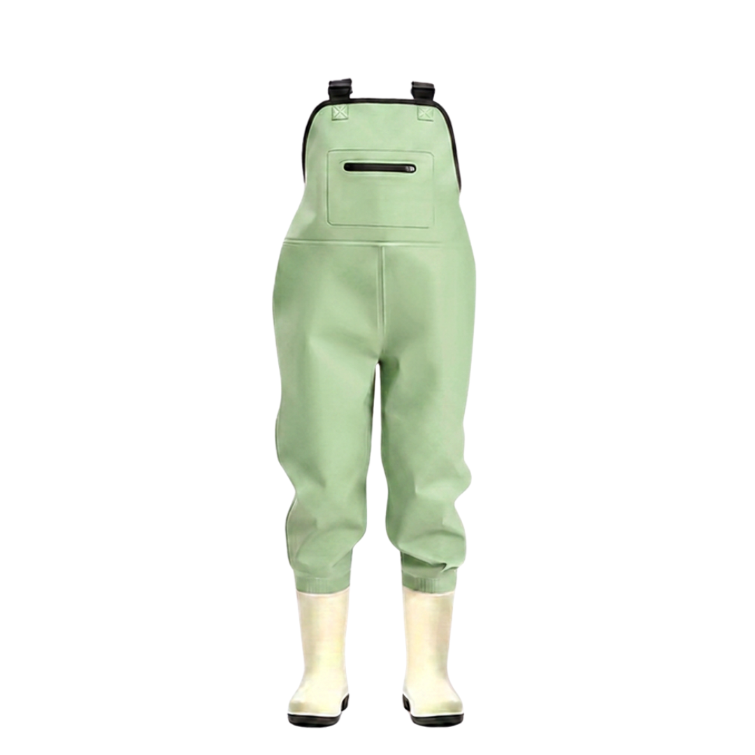 SplashSuit - Kids Waterproof Waders with Boots for Water & Mud Play