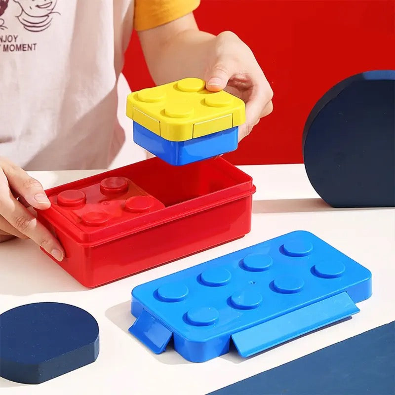 Stack and Lock - Lunch Box Blocks Set (3 Containers)
