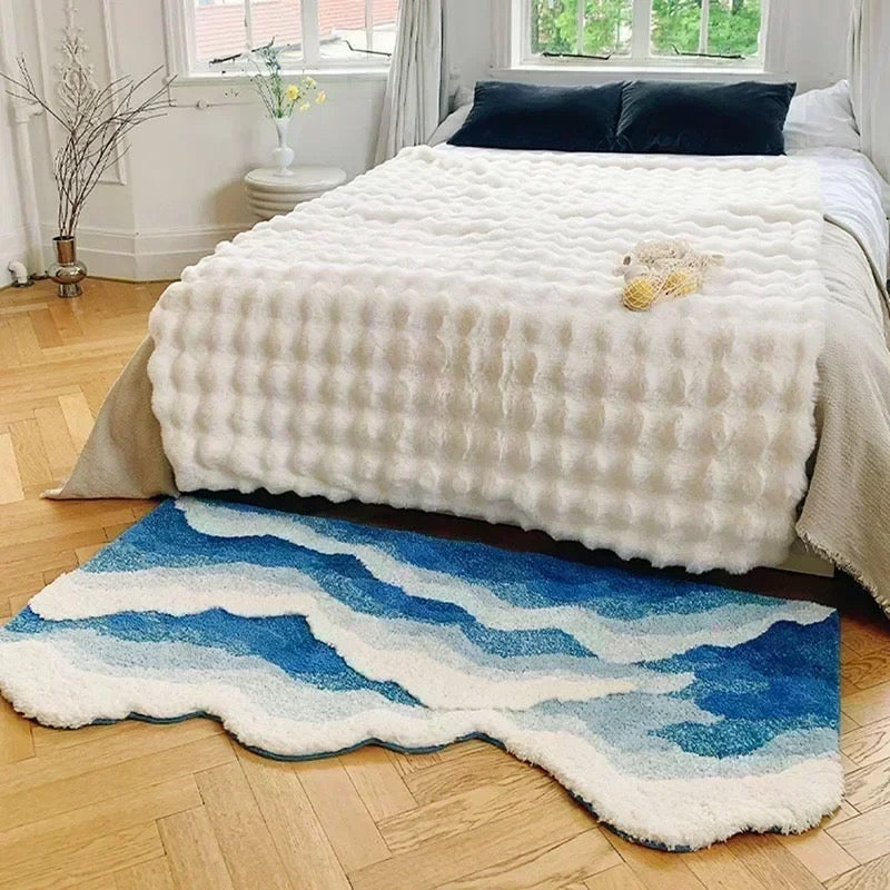 Cushy Ocean - Indoors Tufted Rug