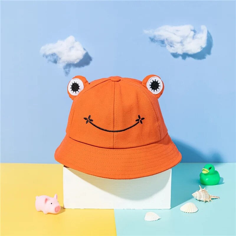 Hoppy Hat - Kids Frog Bucket Hat