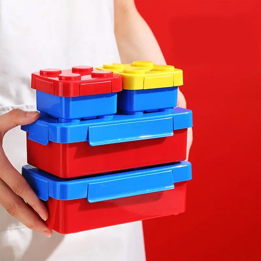 Stack and Lock - Lunch Box Blocks Set (3 Containers)