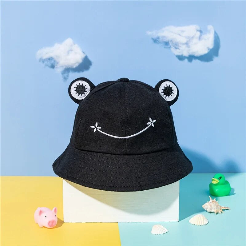 Hoppy Hat - Kids Frog Bucket Hat