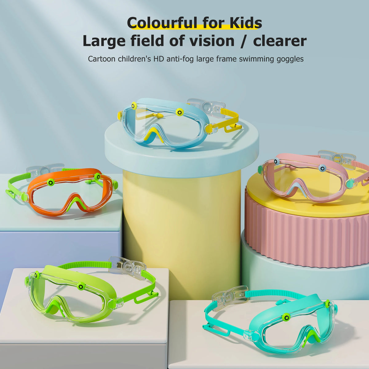 Splasharoo - Kids Anti-Fog Swimming Goggles