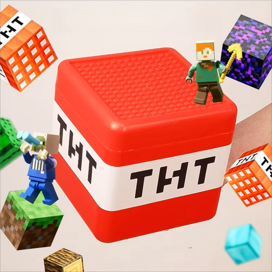 BlockQuest - Magnetic Adventure Blocks & TNT Storage Box