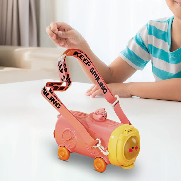 シッピーバス　どうぶつバスのキッズ用500mlウォーターボトル