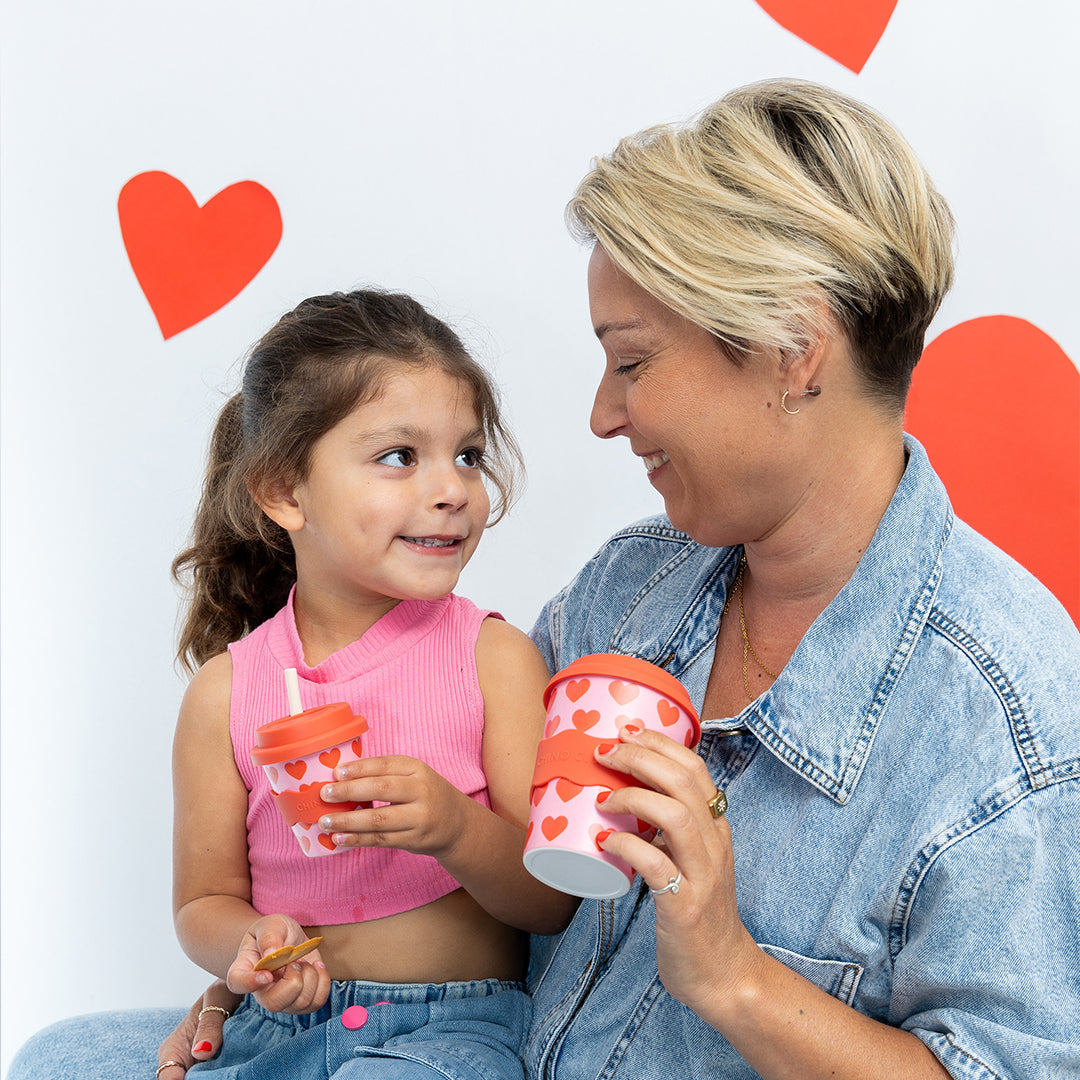 Hearts Babychino Cup – 4oz