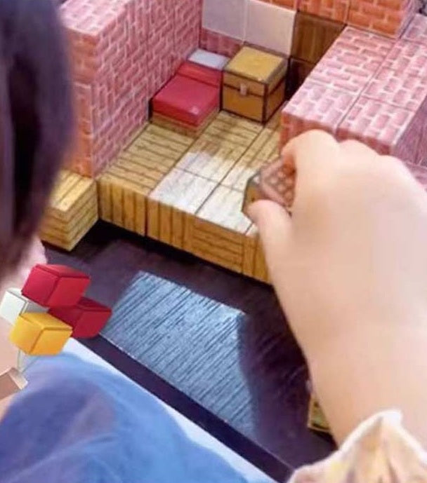 BlockQuest - Magnetic Adventure Blocks & TNT Storage Box
