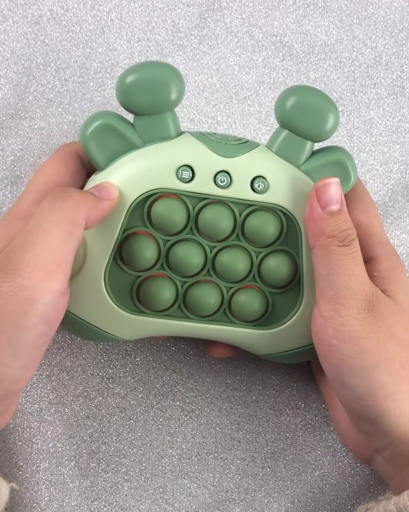 Kinder Console - Fast Push and Pop Reflex Game
