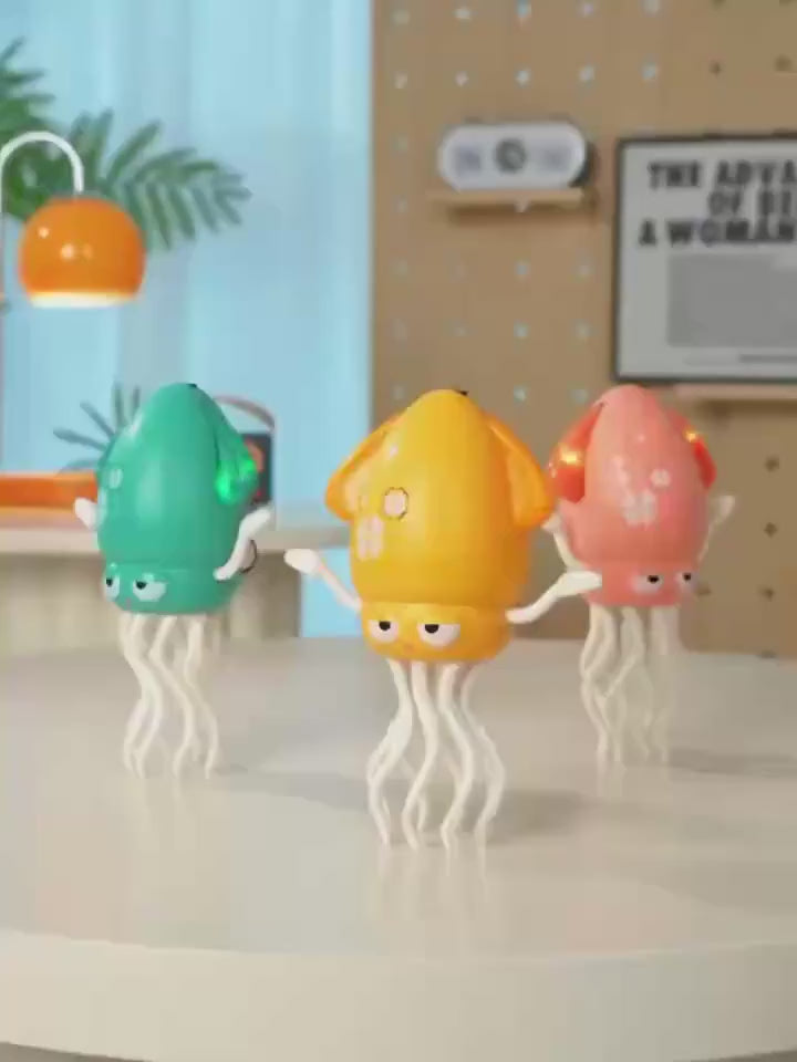 Wiggly Squid - Dancing Light Up Toy