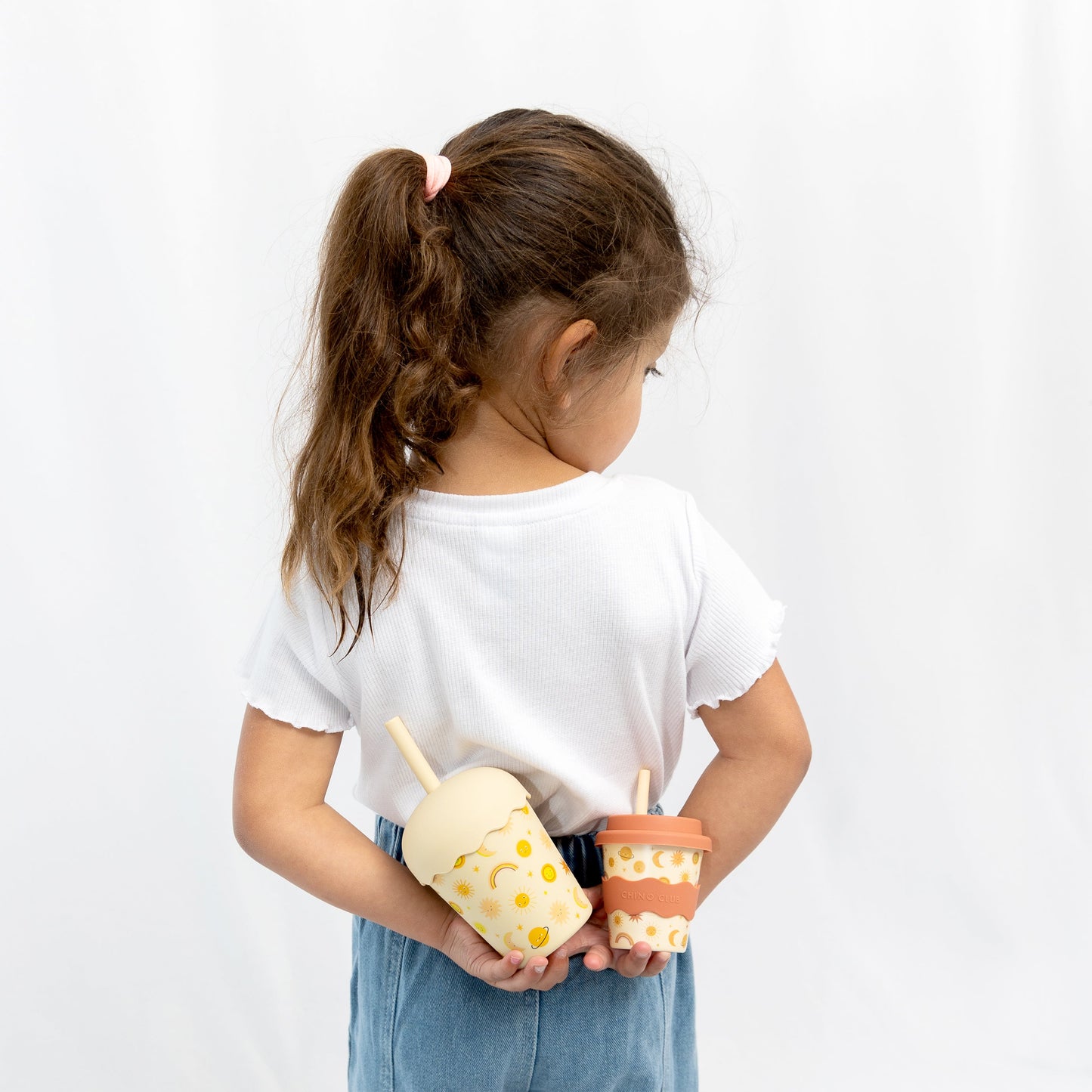 Yellow Suns Mini Smoothie Cup & Straw – 200ml