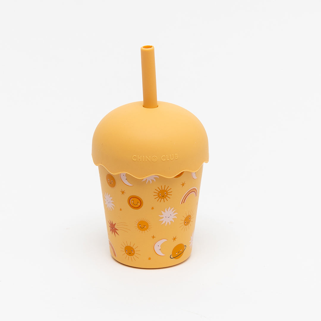 Orange Suns Mini Smoothie Cup & Straw – 200ml