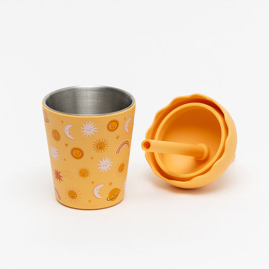 Orange Suns Mini Smoothie Cup & Straw – 200ml