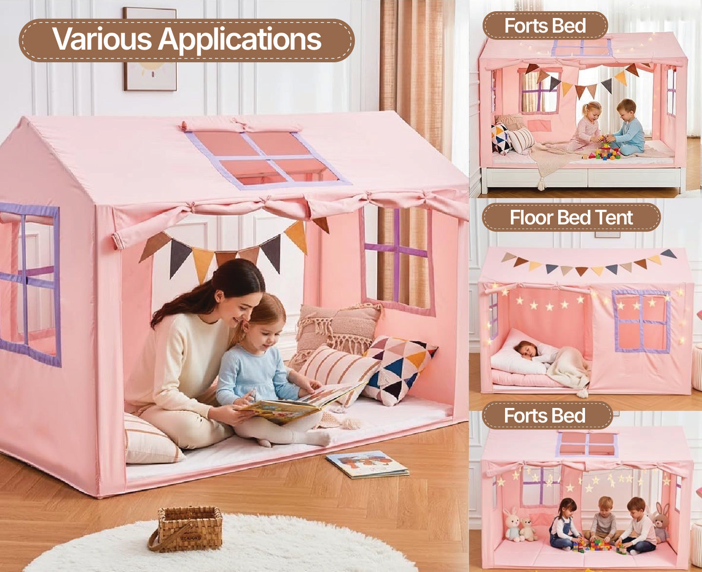 Hideaway Kids Bed Tent